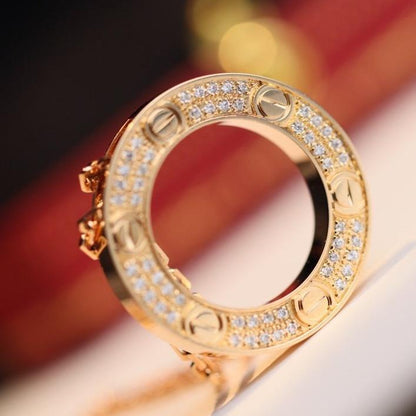 [Aurelle Style]LOVE NECKLACE ADJUSTABLE ROSE GOLD