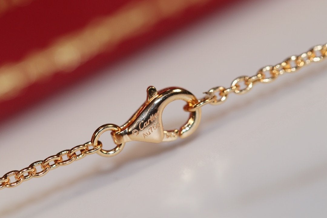 [Aurelle Style]LOVE NECKLACE PINK GOLD AND SILVER