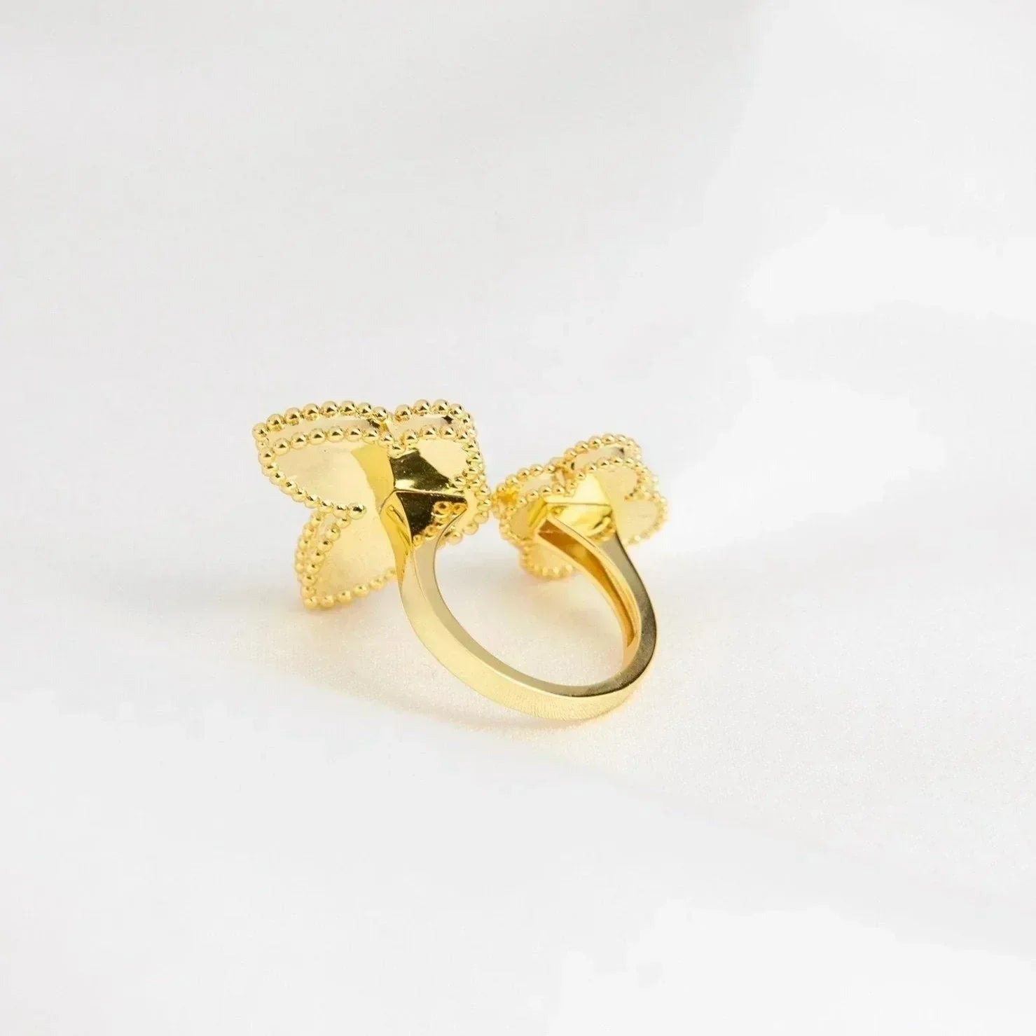[Aurelle Style]LUCKY BETWEEN THE FINGER RING