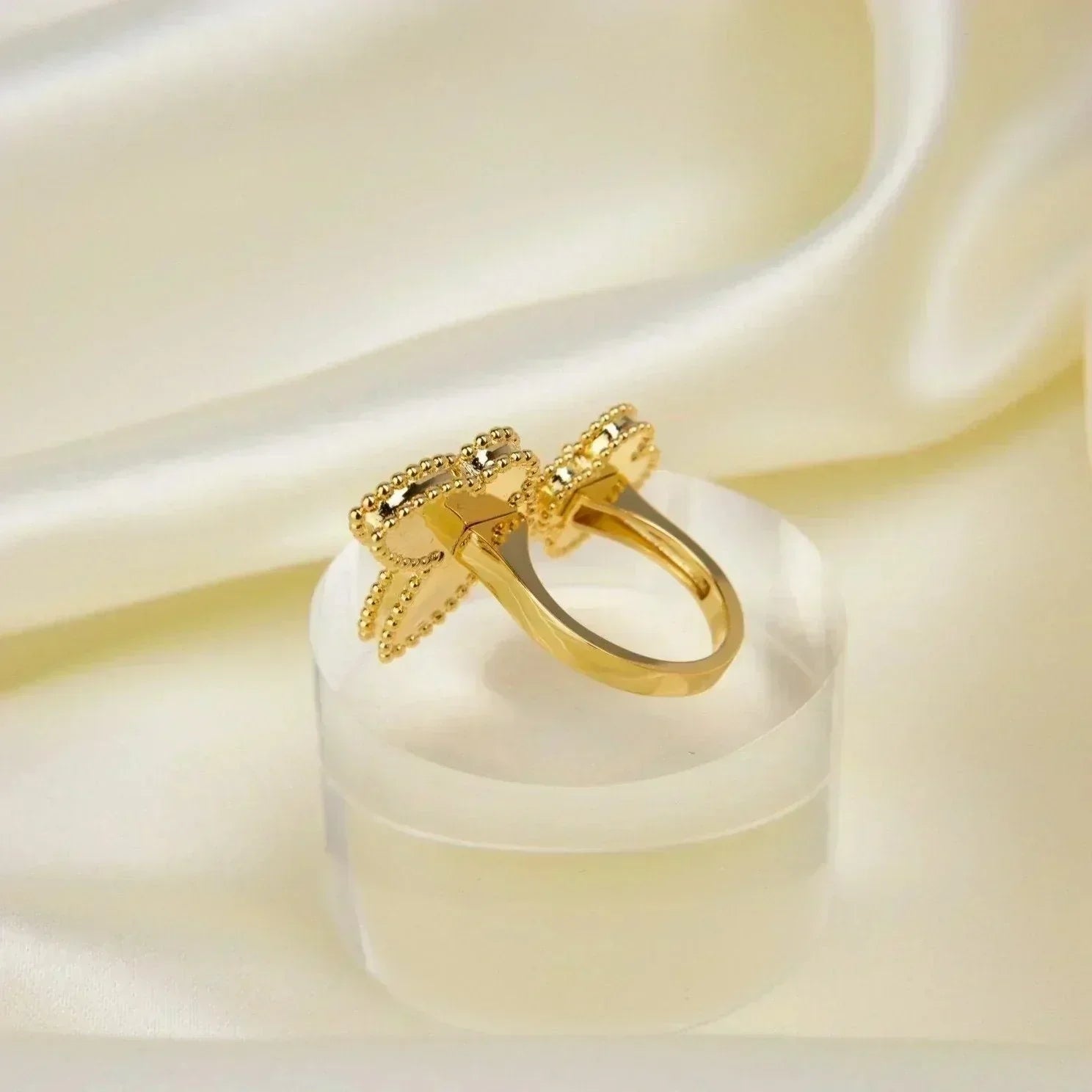 [Aurelle Style]LUCKY BETWEEN THE FINGER RING