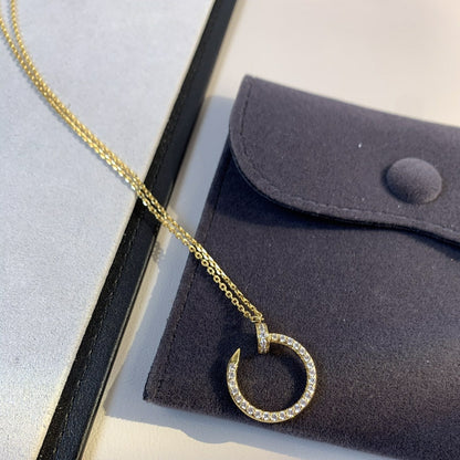 [Aurelle Style]JUSTE NECKLACE GOLD DIAMONDS