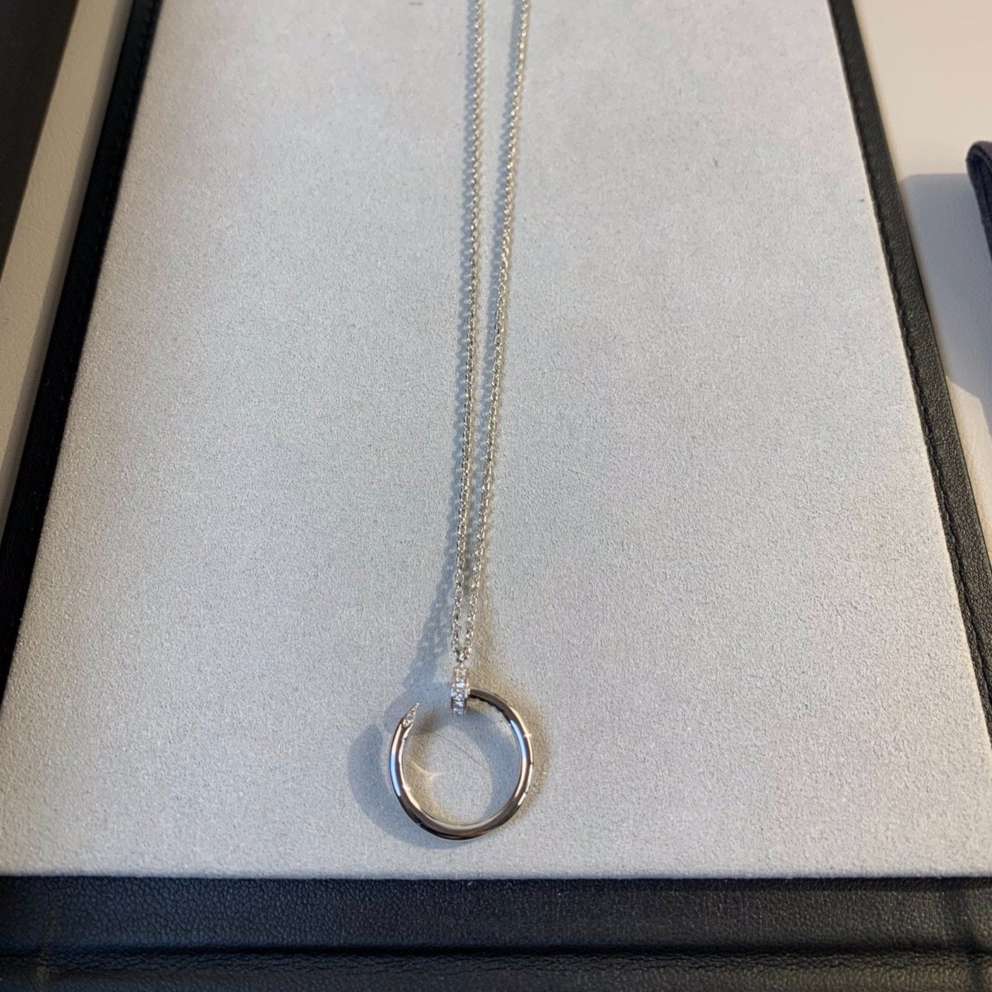 [Aurelle Style]JUSTE NECKLACE SILVER