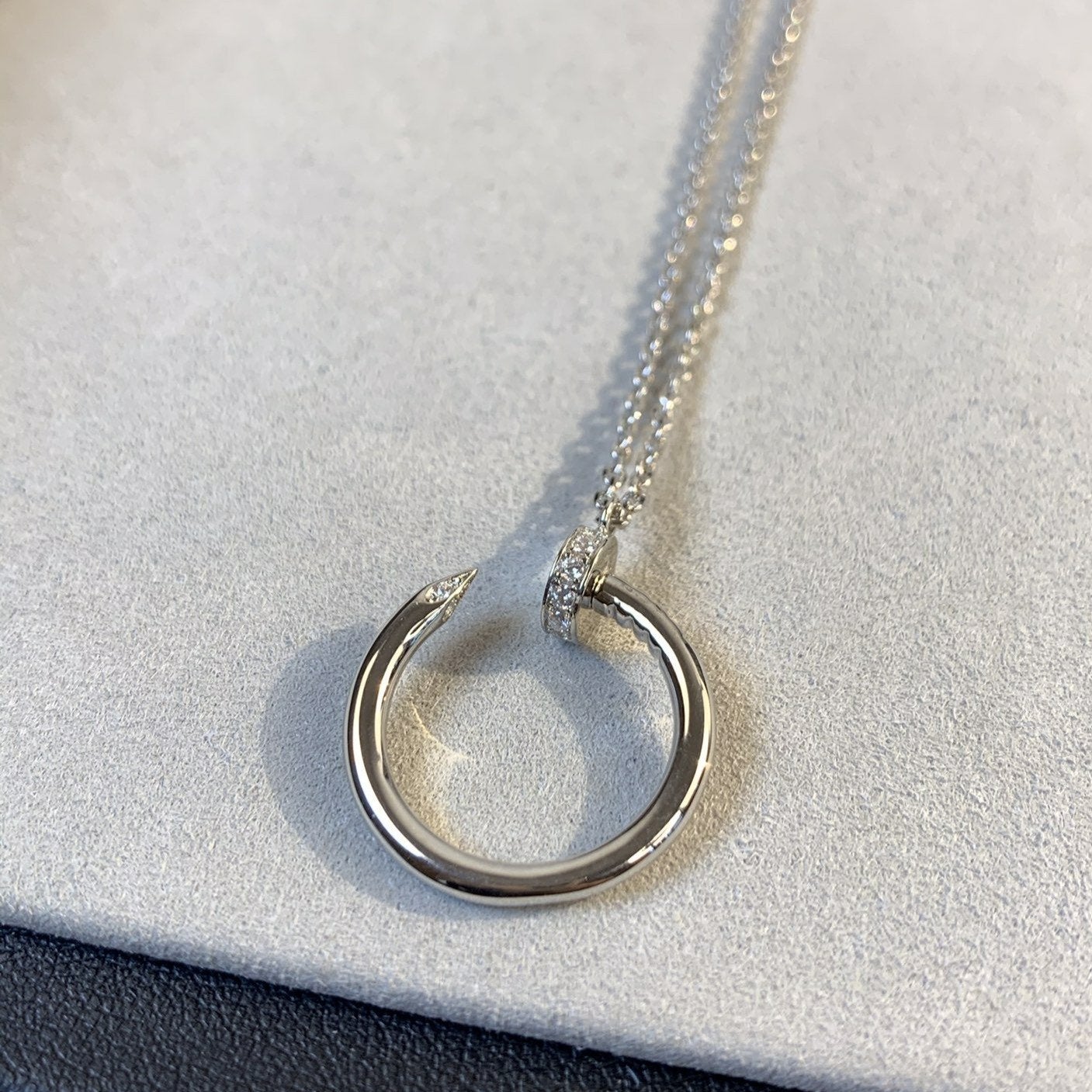 [Aurelle Style]JUSTE NECKLACE SILVER