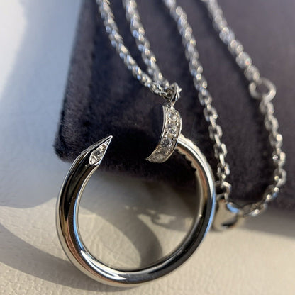 [Aurelle Style]JUSTE NECKLACE SILVER