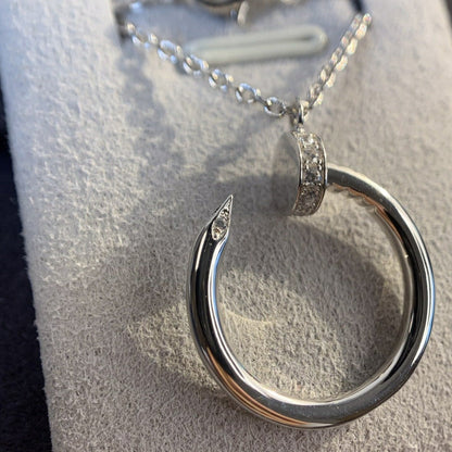[Aurelle Style]JUSTE NECKLACE SILVER