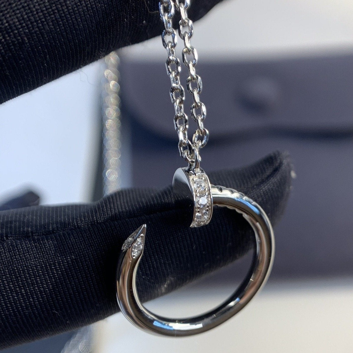[Aurelle Style]JUSTE NECKLACE SILVER