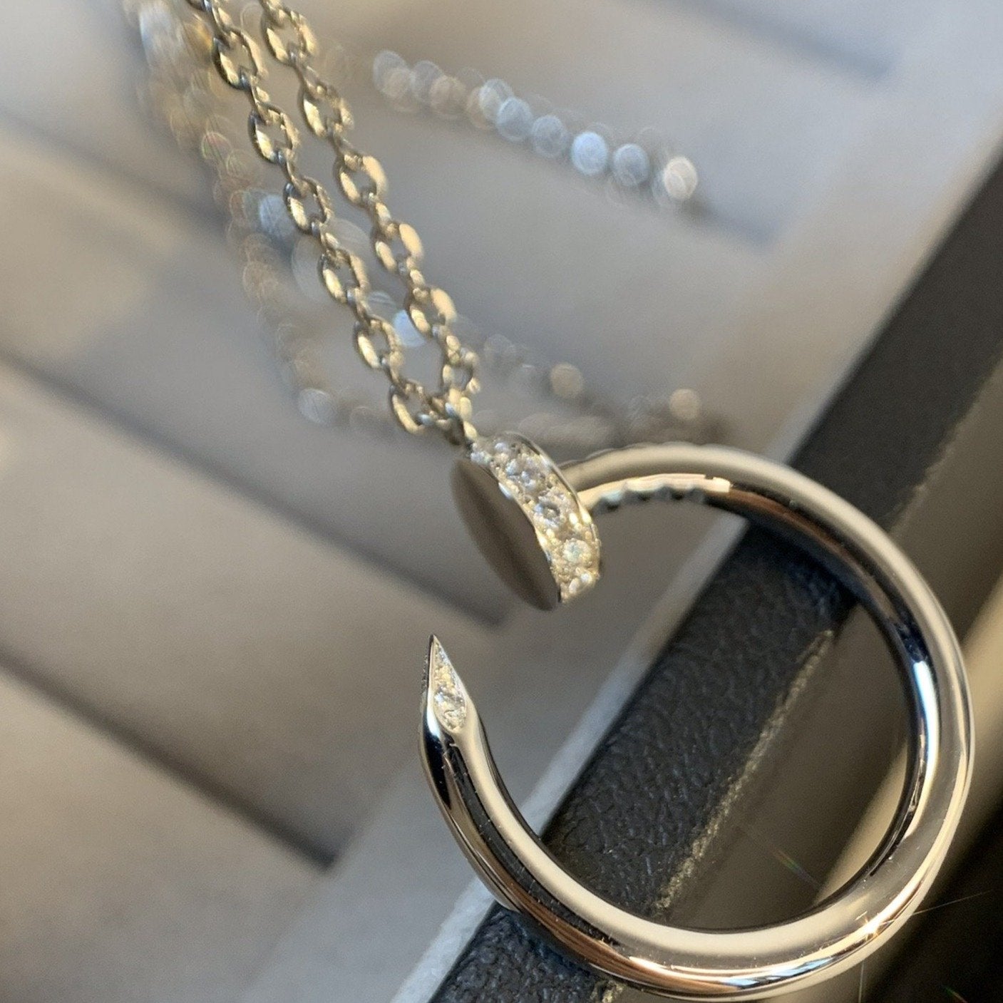 [Aurelle Style]JUSTE NECKLACE SILVER