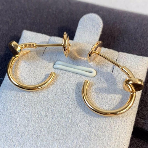 [Aurelle Style]JUSTE EARRINGS PINK GOLD