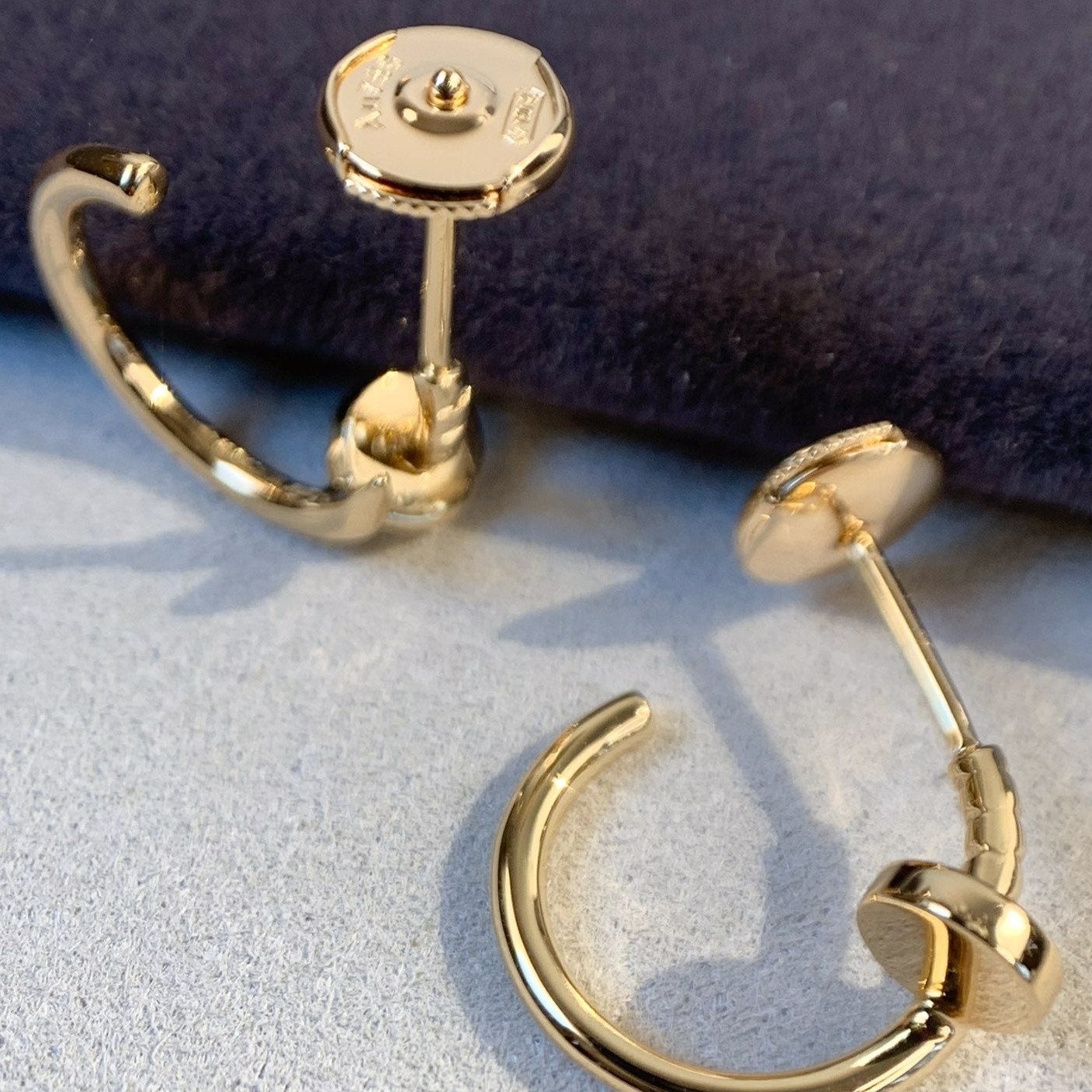 [Aurelle Style]JUSTE EARRINGS PINK GOLD