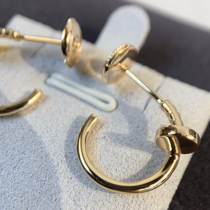 [Aurelle Style]JUSTE EARRINGS PINK GOLD