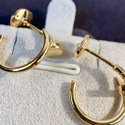 [Aurelle Style]JUSTE EARRINGS PINK GOLD