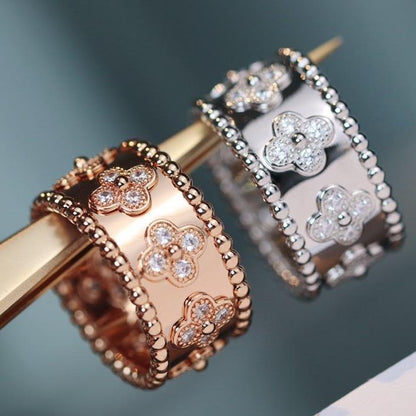 [Aurelle Style]CLOVER KALEIDOSCOPE RING 10MM