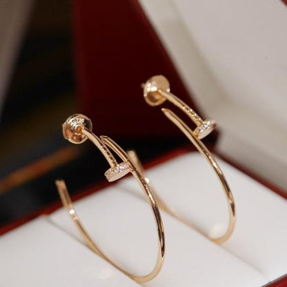 [Aurelle Style]JUSTE EARRINGS DIAMONDS 1.8MM