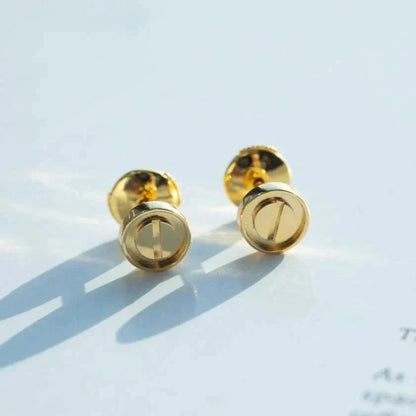 [Aurelle Style]LOVE EARRINGS GOLD 10MM