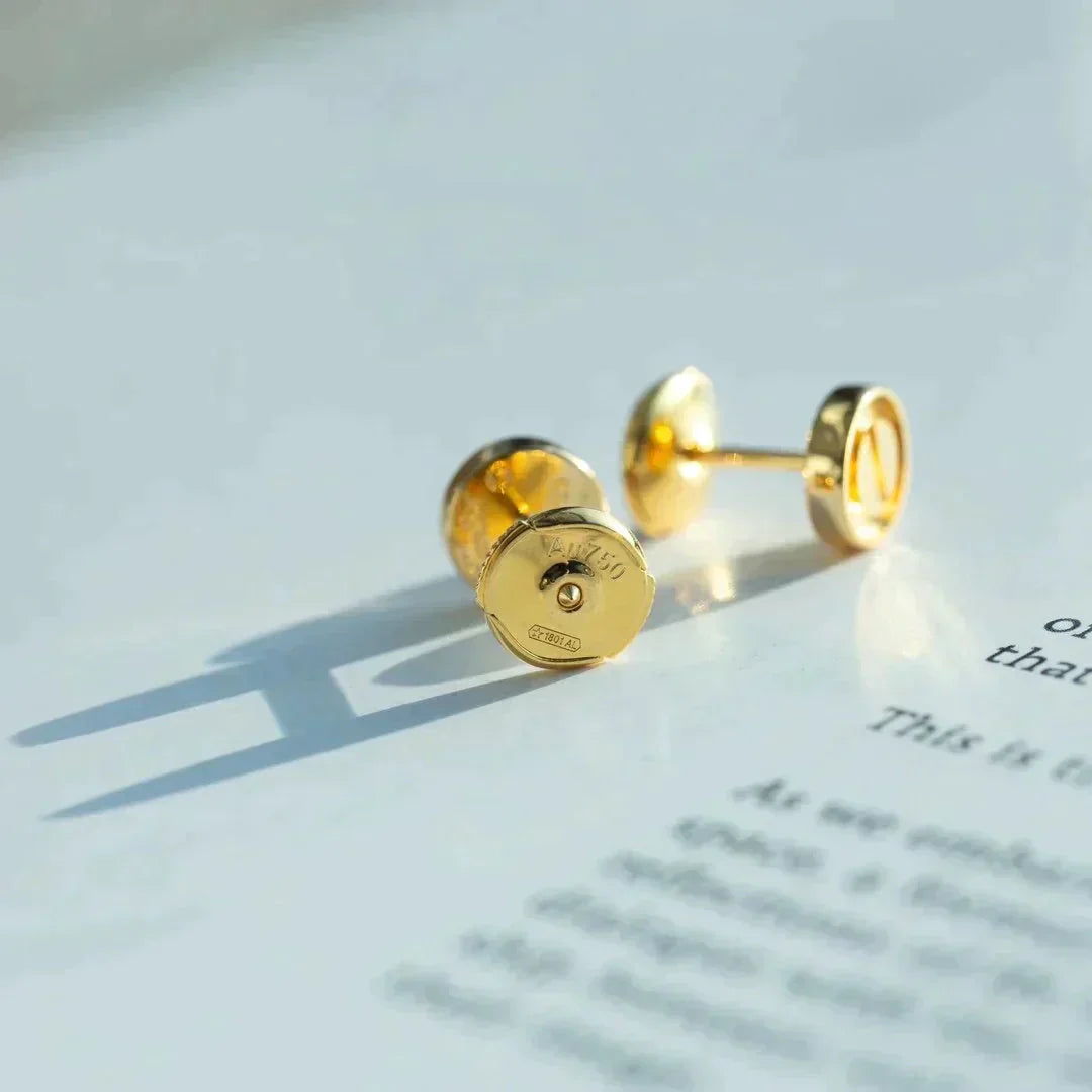 [Aurelle Style]LOVE EARRINGS GOLD 10MM