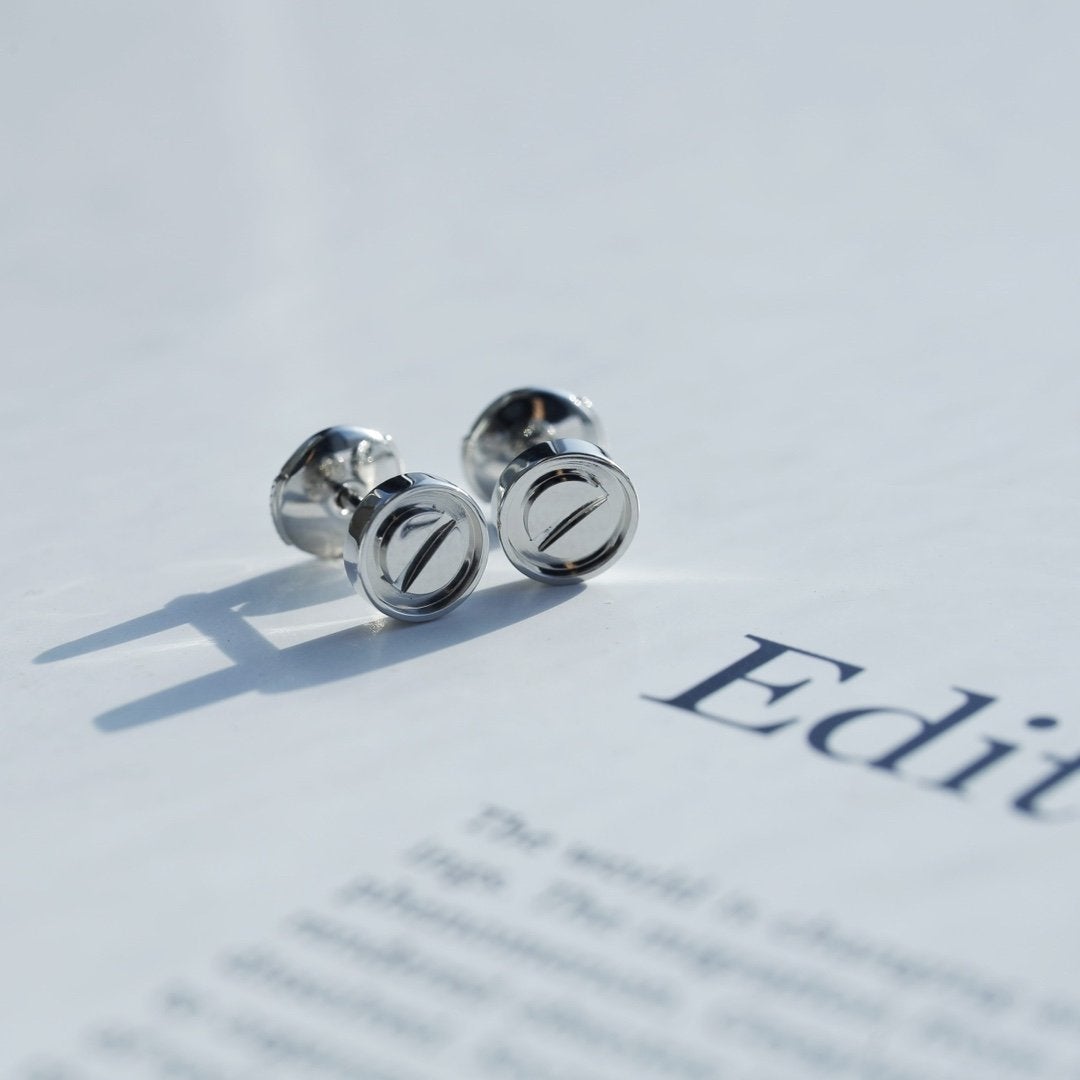 [Aurelle Style]LOVE EARRINGS SILVER 10MM