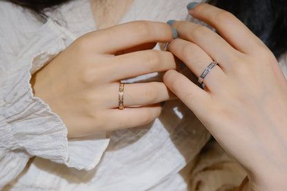 [Aurelle Style]LOVE RING 2.65MM DIAMOND
