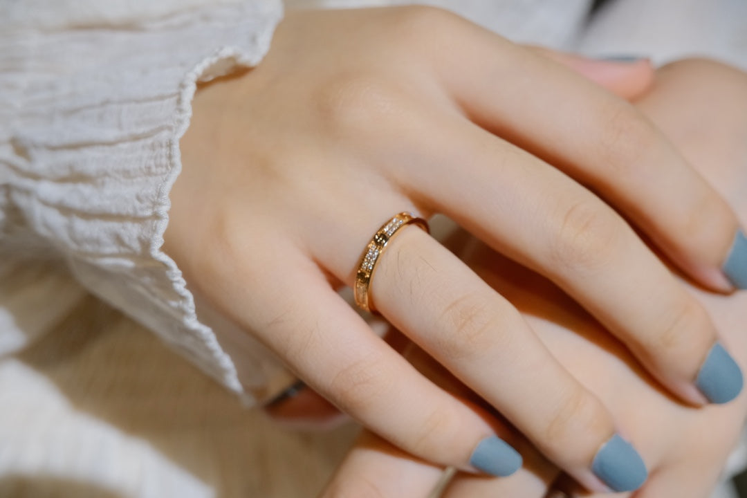 [Aurelle Style]LOVE RING 2.65MM DIAMOND