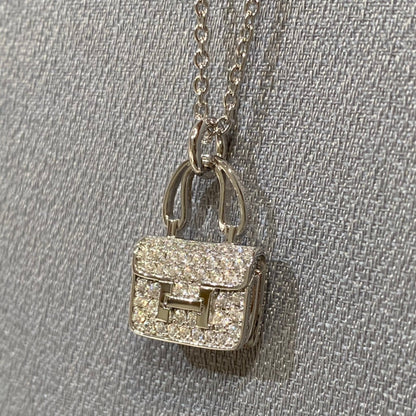 [Aurelle Style]CONSTANCE PEDANT DIAMOND NECKLACE