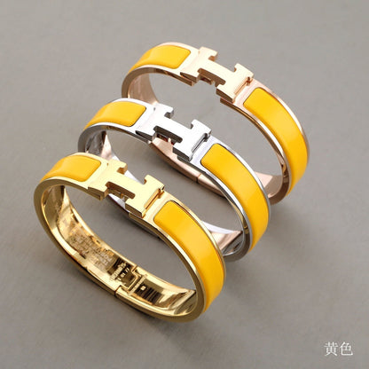 [Aurelle Style]H YELLOW BRACELET