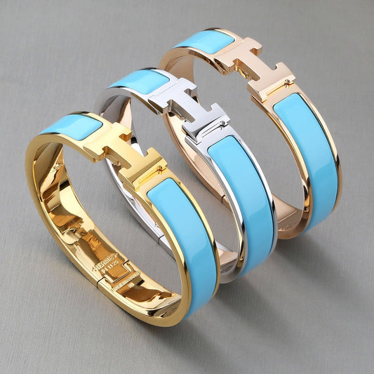 [Aurelle Style]H CLOUD BLUE BRACELET