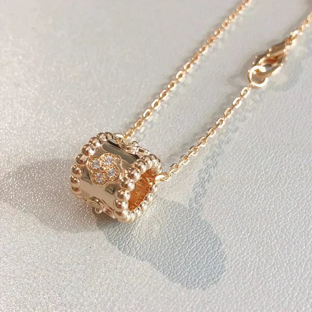 [Aurelle Style]PERLEE PEDANT NECKLACE GOLD / ROSE GOLD