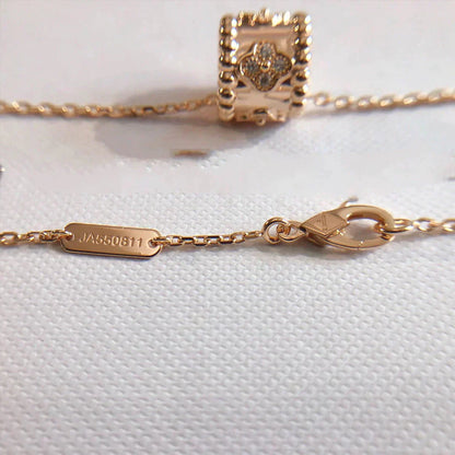 [Aurelle Style]PERLEE PEDANT NECKLACE GOLD / ROSE GOLD