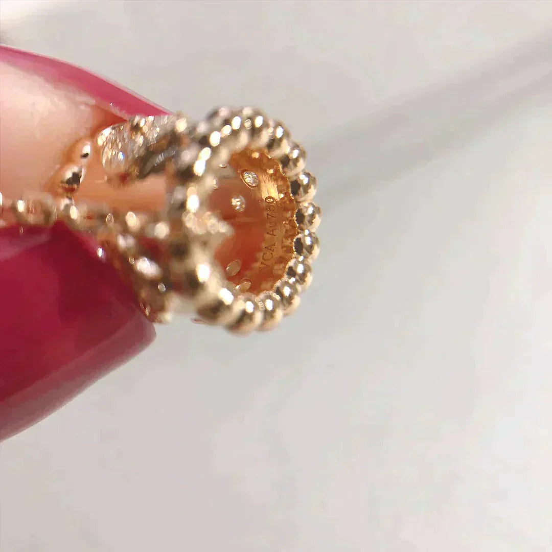 [TOP]PERLEE PEDANT NECKLACE GOLD / ROSE GOLD