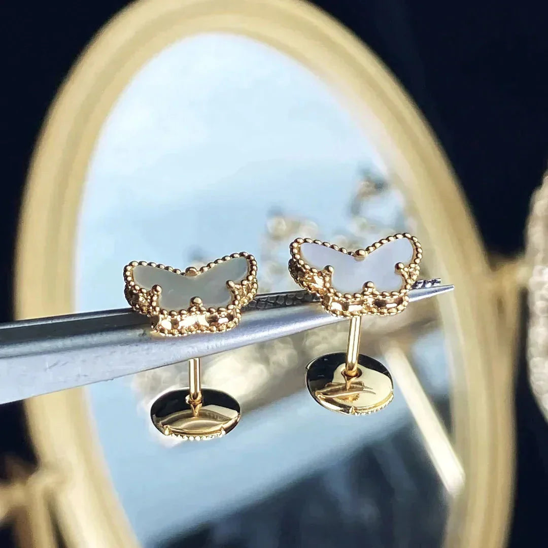 [Aurelle Style]SWEET BUTTERFLY MOP EARSTUDS