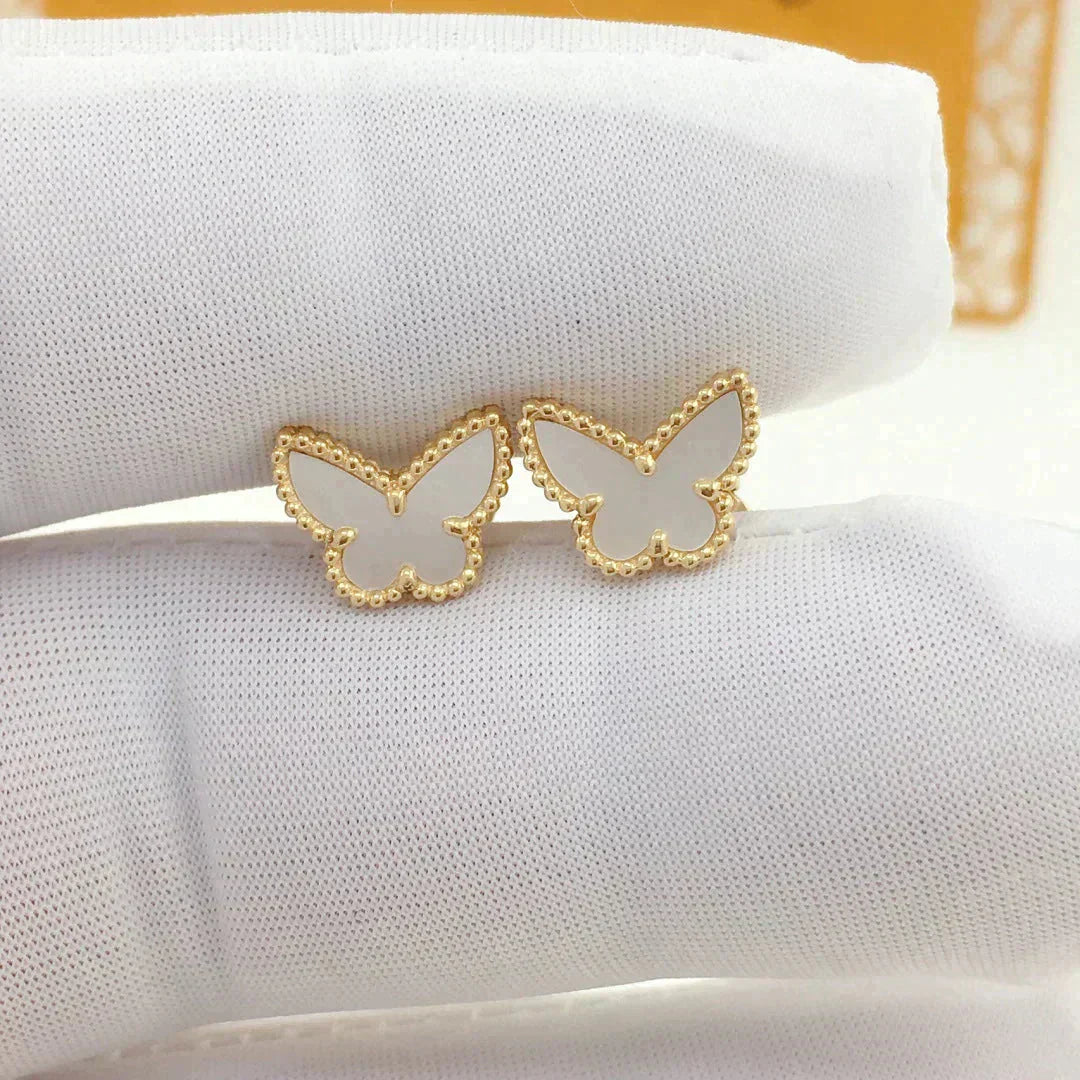 [Aurelle Style]SWEET BUTTERFLY MOP EARSTUDS