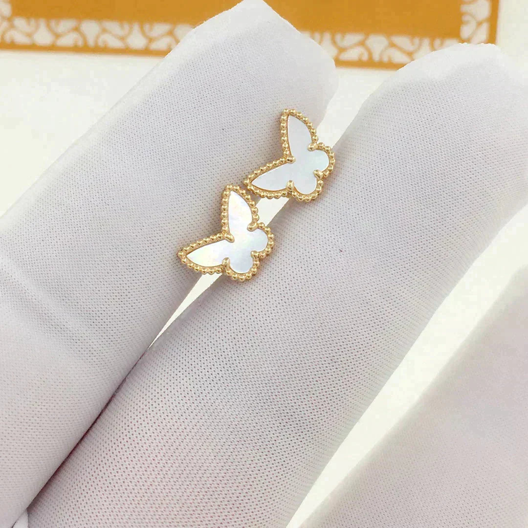 [Aurelle Style]SWEET BUTTERFLY MOP EARSTUDS
