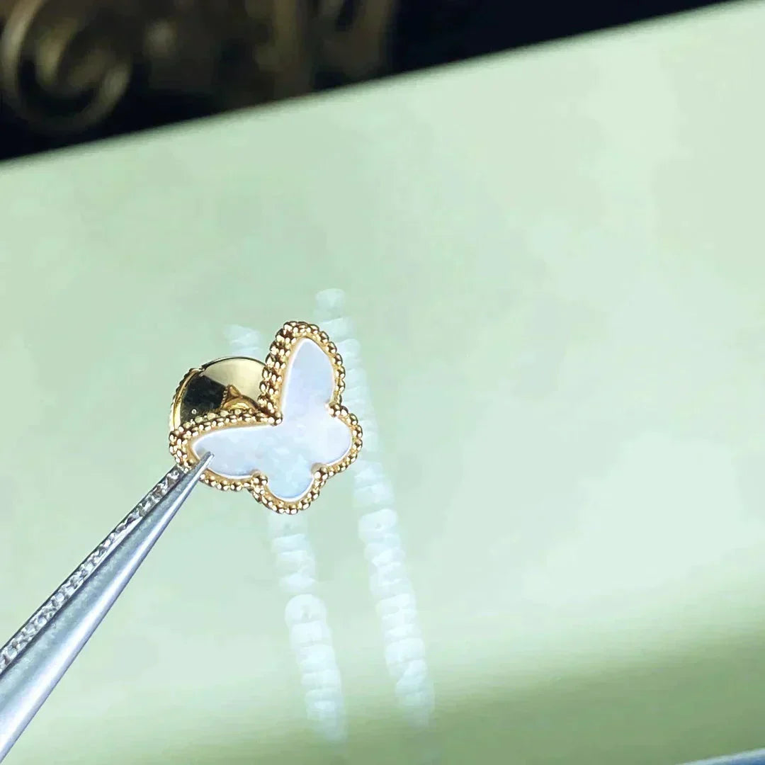[Aurelle Style]SWEET BUTTERFLY MOP EARSTUDS