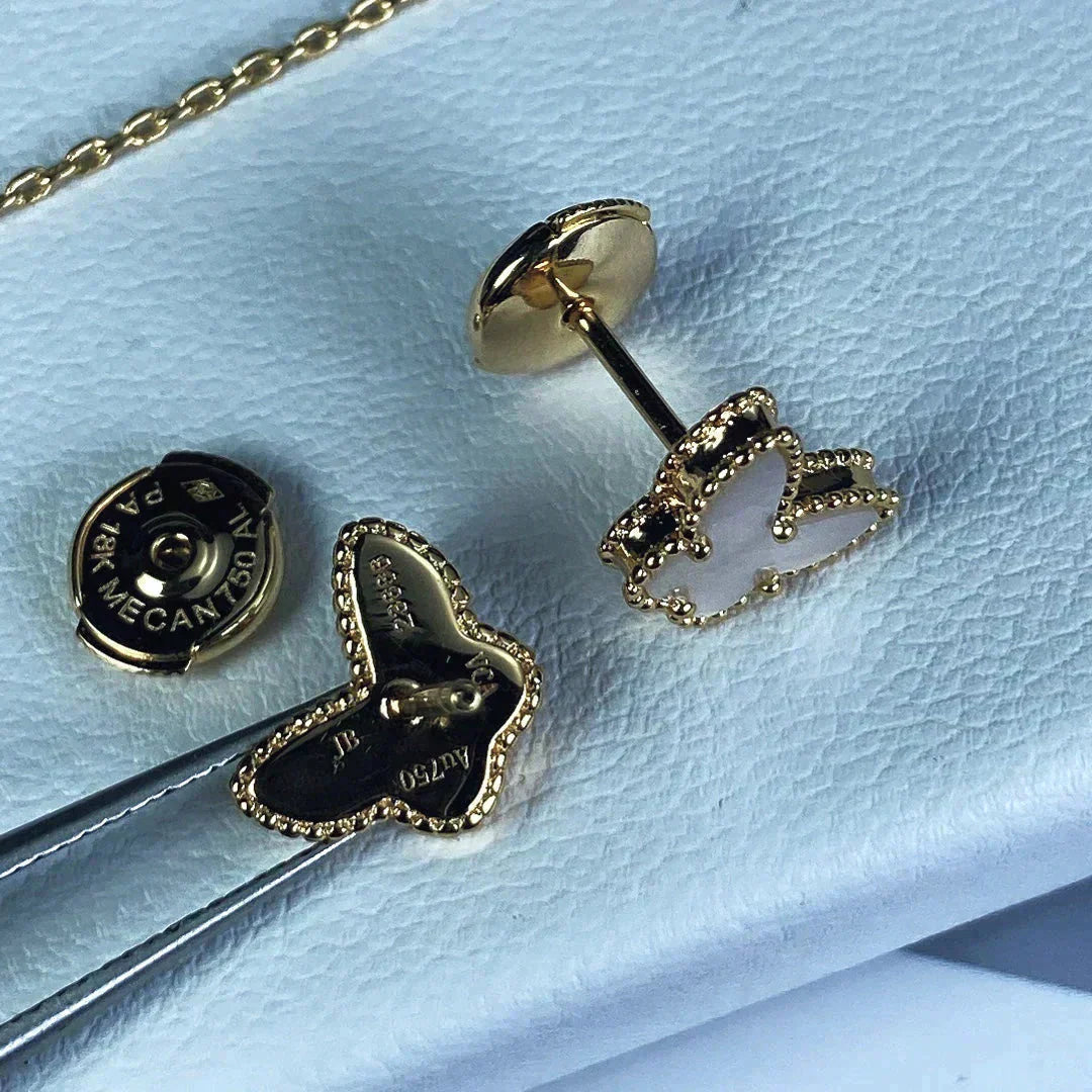 [Aurelle Style]SWEET BUTTERFLY MOP EARSTUDS