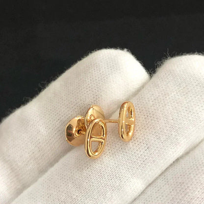 [Aurelle Style]CHAINE SMALL EARRINGS GOLD AND SILVER