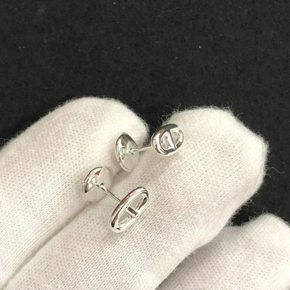 [Aurelle Style]CHAINE SMALL EARRINGS GOLD AND SILVER