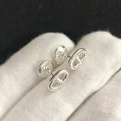 [Aurelle Style]CHAINE SMALL EARRINGS GOLD AND SILVER