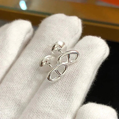 [Aurelle Style]CHAINE SMALL EARRINGS GOLD AND SILVER