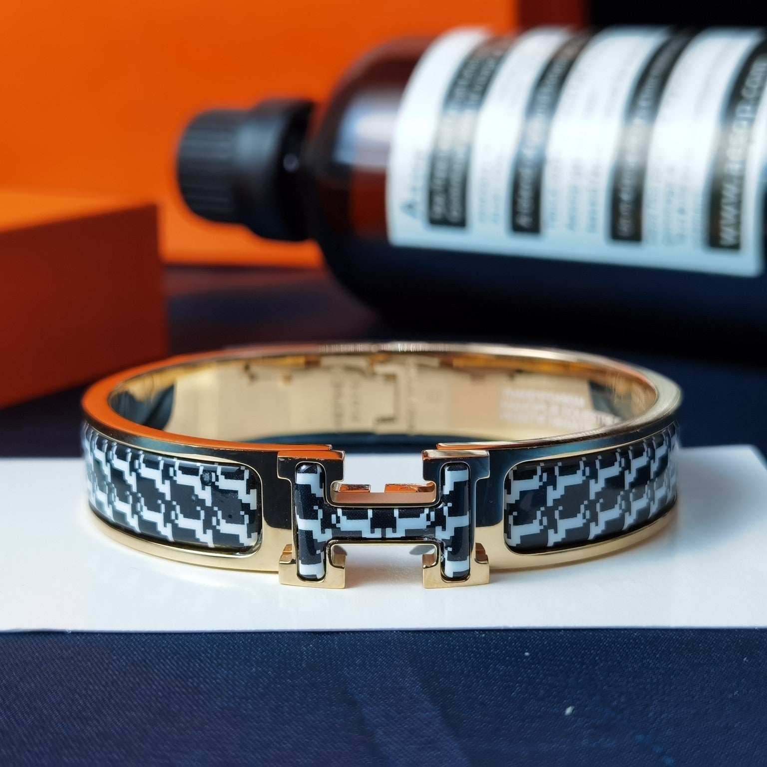 [Aurelle Style]H HORSE BRACELET 12MM