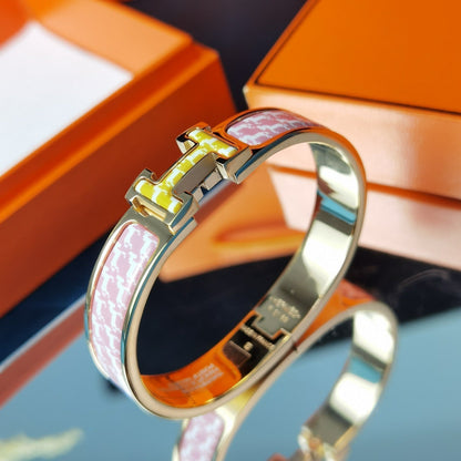 [Aurelle Style]H HORSE BRACELET 12MM
