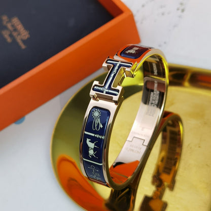 [Aurelle Style]H COUVERTURES DARK BLUE BRACELET