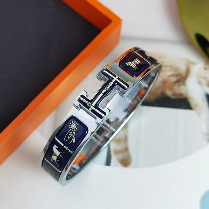 [Aurelle Style]H COUVERTURES DARK BLUE BRACELET