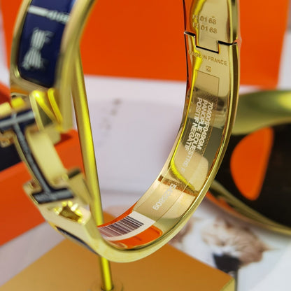 [Aurelle Style]H COUVERTURES DARK BLUE BRACELET