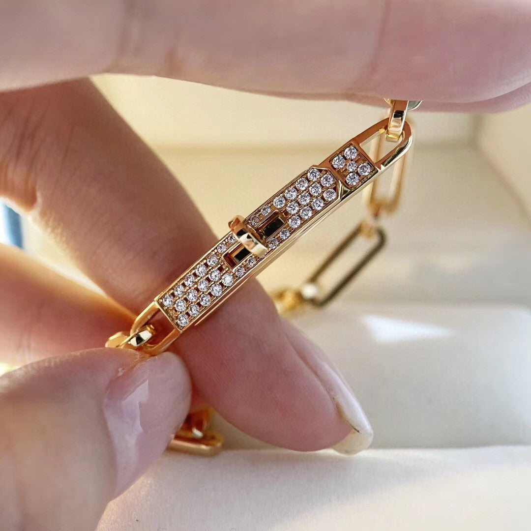 [Aurelle Style]CHAINE BRACELET SMALL MODEL DIAMOND