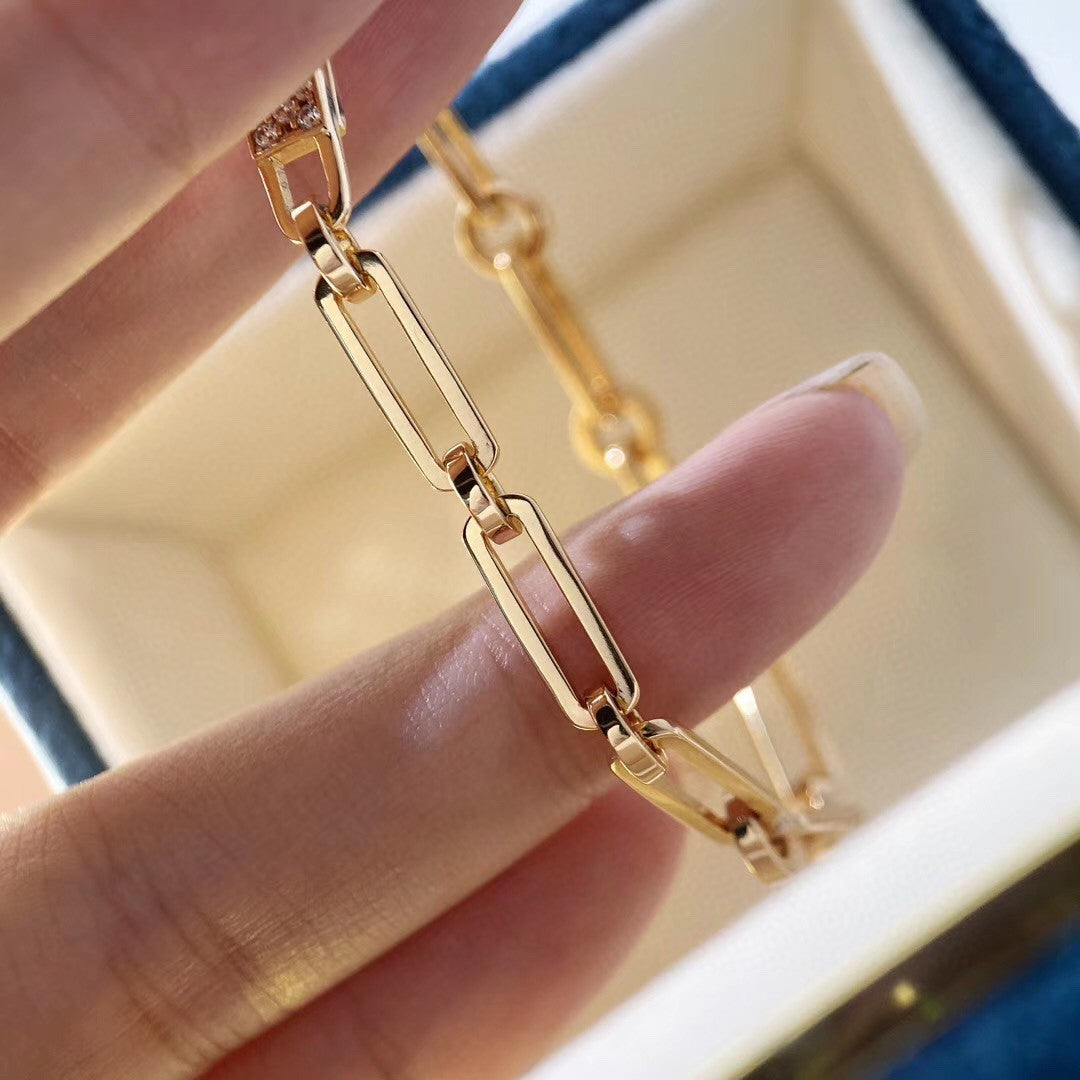 [Aurelle Style]CHAINE BRACELET SMALL MODEL DIAMOND