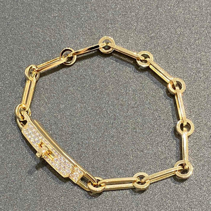[Aurelle Style]CHAINE BRACELET SMALL MODEL DIAMOND
