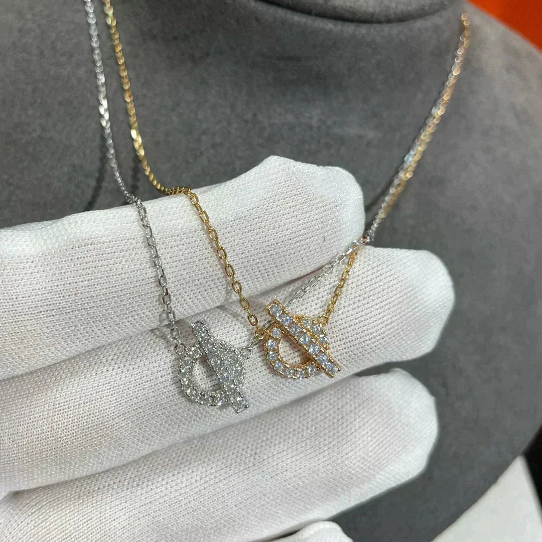 [Aurelle Style]ECHAPEE NECKLACE DIAMOND