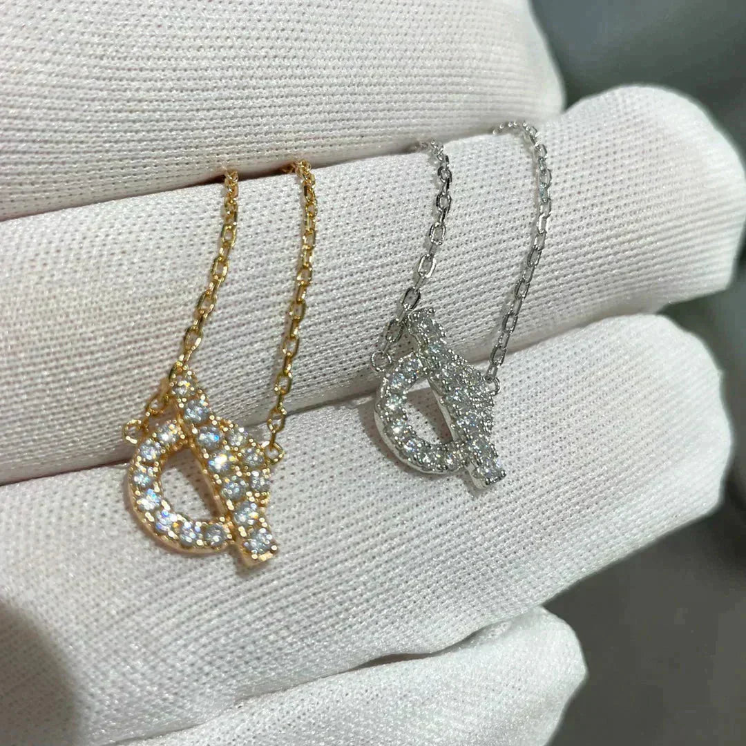 [Aurelle Style]ECHAPEE NECKLACE DIAMOND