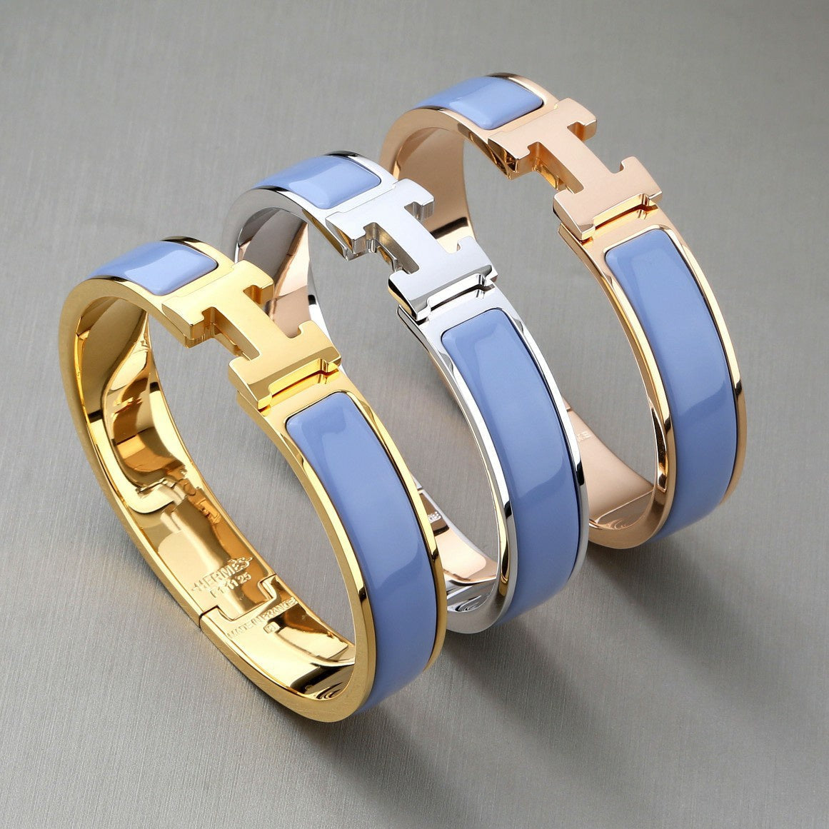 [Aurelle Style]H BRACELET ROMANTIC BLUE 12MM