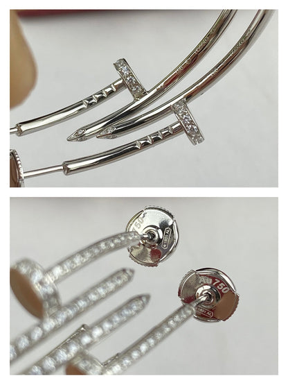[Aurelle Style]JUSTE EARRINGS FULL DIAMONDS 1.8MM