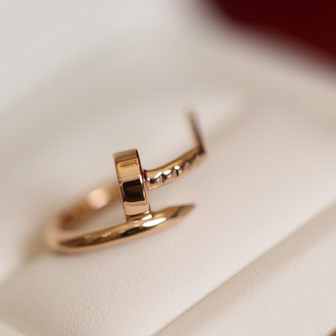 [Aurelle Style]JUSTE EARRINGS PINK GOLD